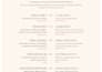 design elegant menus for your restaurant, event or spa